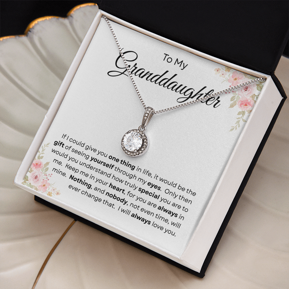 To My Granddaughter Necklace